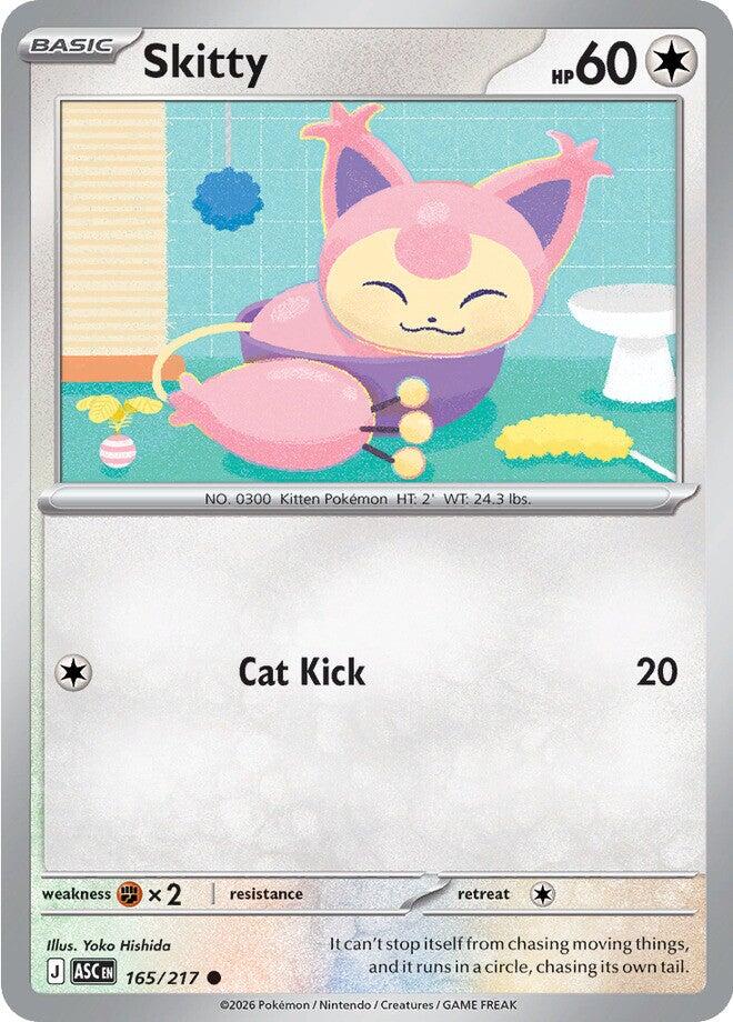 Skitty (165/217) [Mega Evolution: Ascended Heroes] | Clutch Gaming