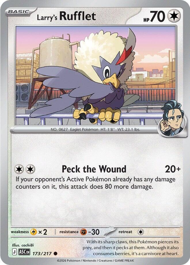 Larry's Rufflet (173/217) [Mega Evolution: Ascended Heroes] | Clutch Gaming