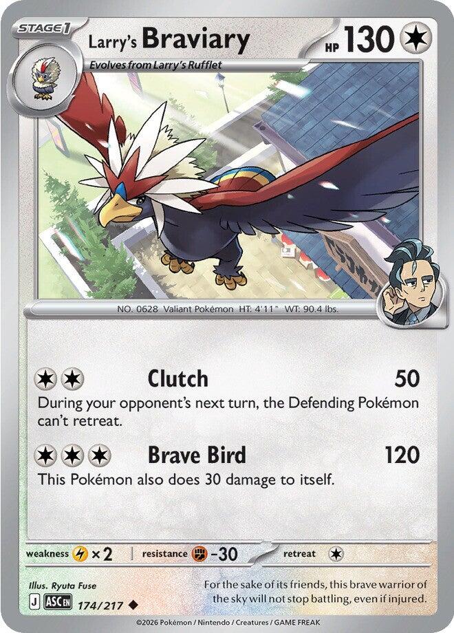 Larry's Braviary (174/217) [Mega Evolution: Ascended Heroes] | Clutch Gaming