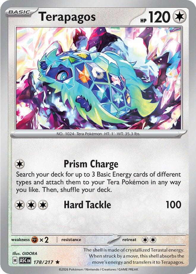 Terapagos (178/217) [Mega Evolution: Ascended Heroes] | Clutch Gaming