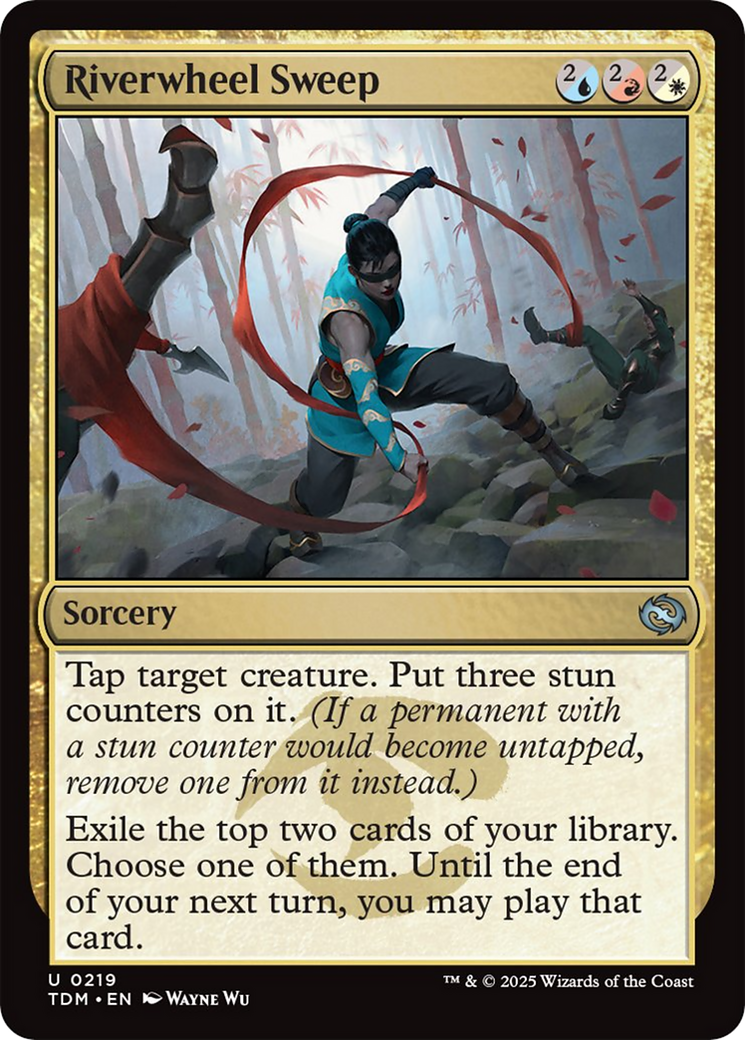 Riverwheel Sweep [Tarkir: Dragonstorm] | Clutch Gaming
