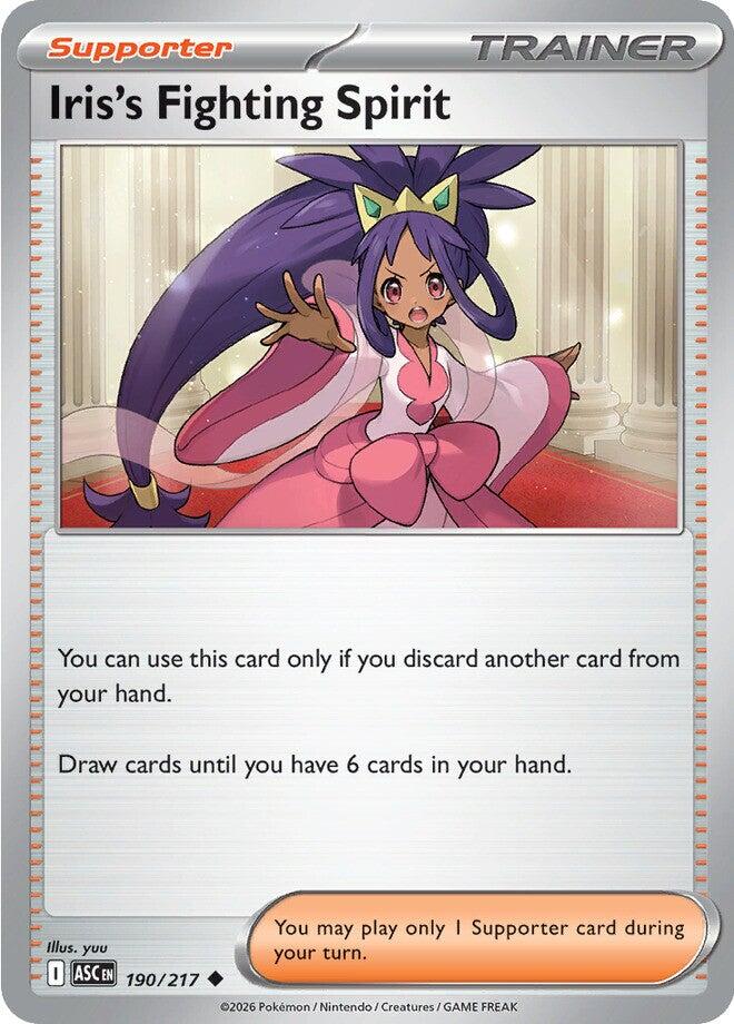 Iris's Fighting Spirit (190/217) [Mega Evolution: Ascended Heroes] | Clutch Gaming