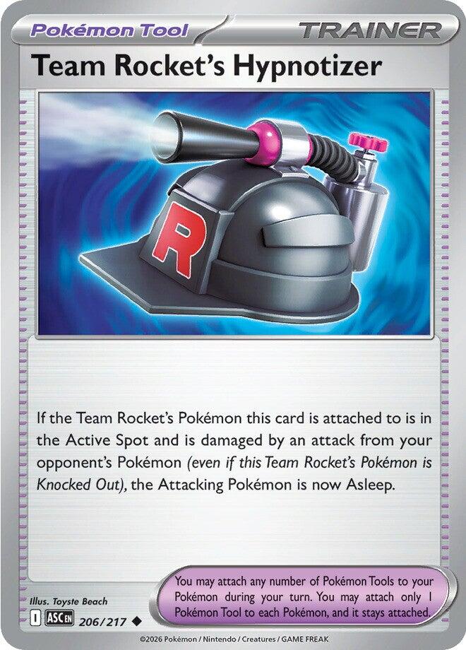 Team Rocket's Hypnotizer (206/217) [Mega Evolution: Ascended Heroes] | Clutch Gaming