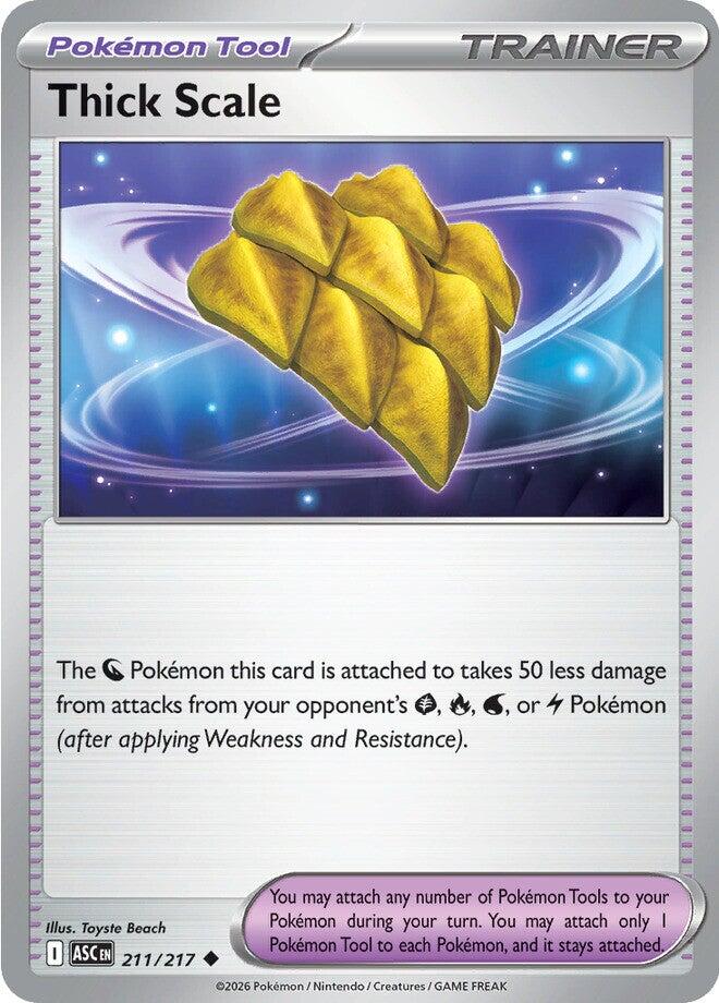 Thick Scale (211/217) [Mega Evolution: Ascended Heroes] | Clutch Gaming