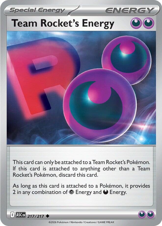 Team Rocket's Energy (217/217) [Mega Evolution: Ascended Heroes] | Clutch Gaming