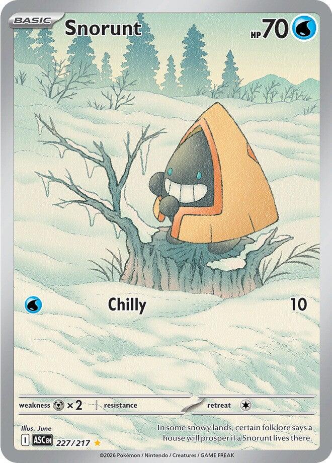 Snorunt (227/217) [Mega Evolution: Ascended Heroes] | Clutch Gaming