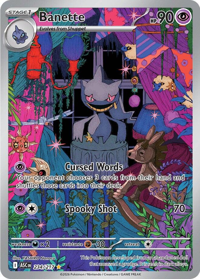 Banette (234/217) [Mega Evolution: Ascended Heroes] | Clutch Gaming