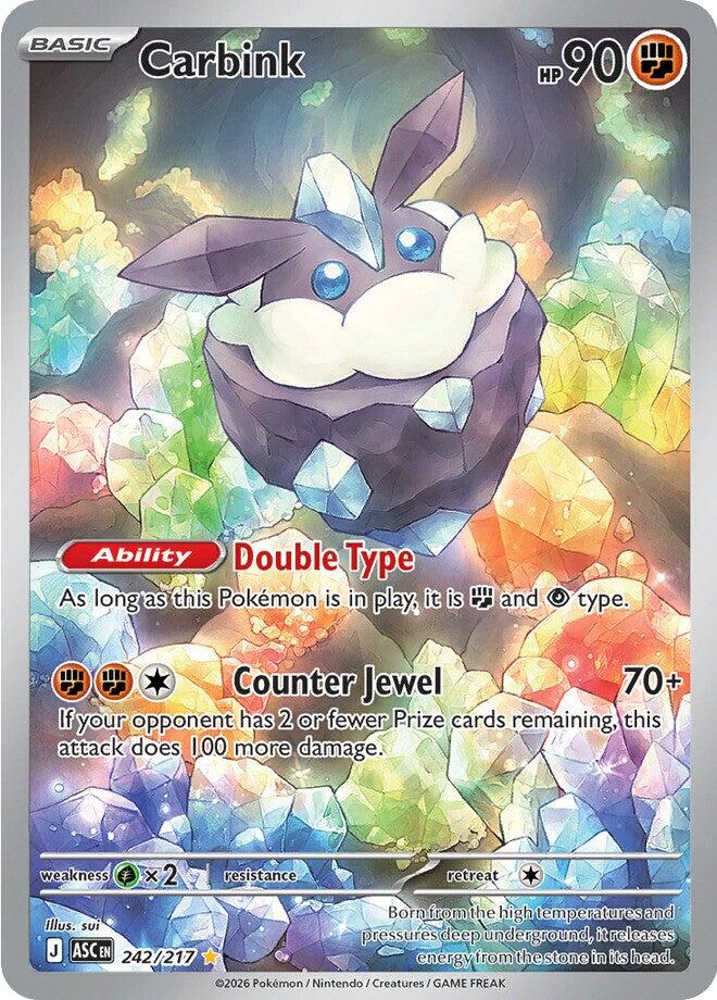 Carbink (242/217) [Mega Evolution: Ascended Heroes] | Clutch Gaming