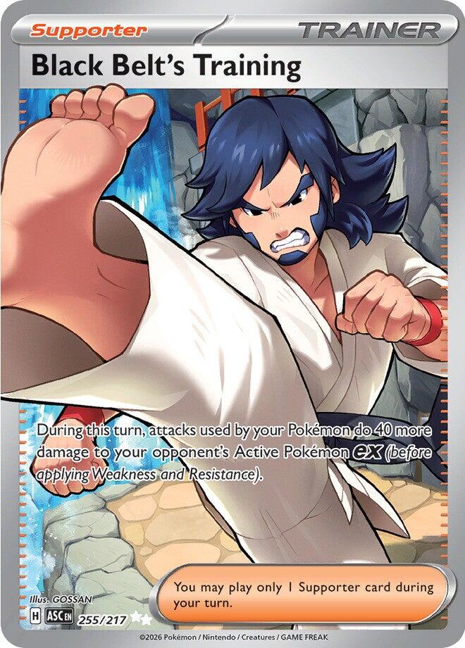 Black Belt's Training (255/217) [Mega Evolution: Ascended Heroes] | Clutch Gaming