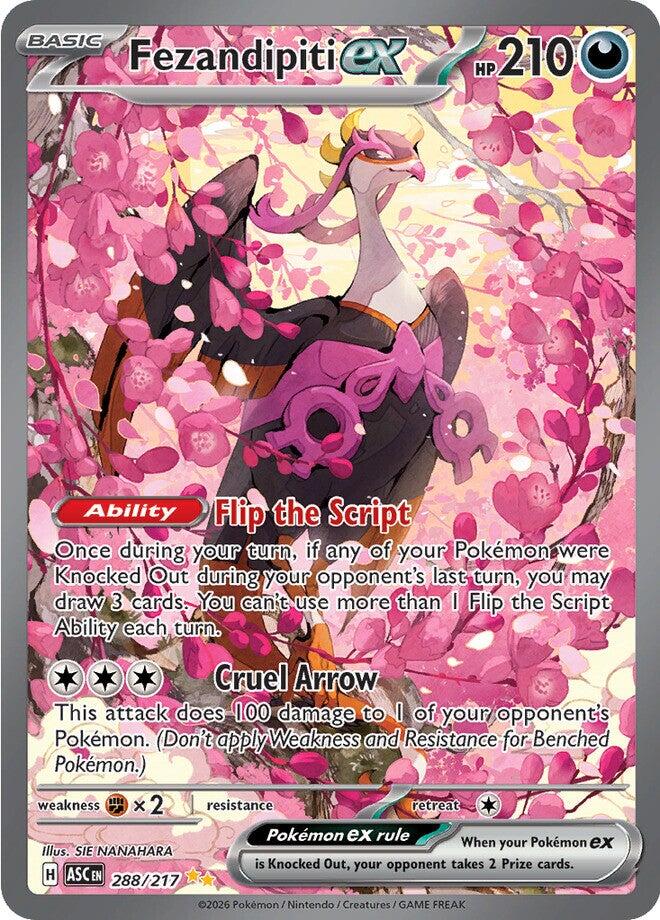 Fezandipiti ex (288/217) [Mega Evolution: Ascended Heroes] | Clutch Gaming