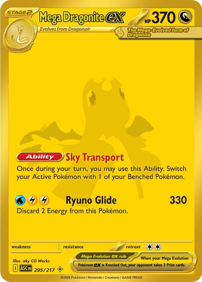 Mega Dragonite ex (295/217) [Mega Evolution: Ascended Heroes] | Clutch Gaming