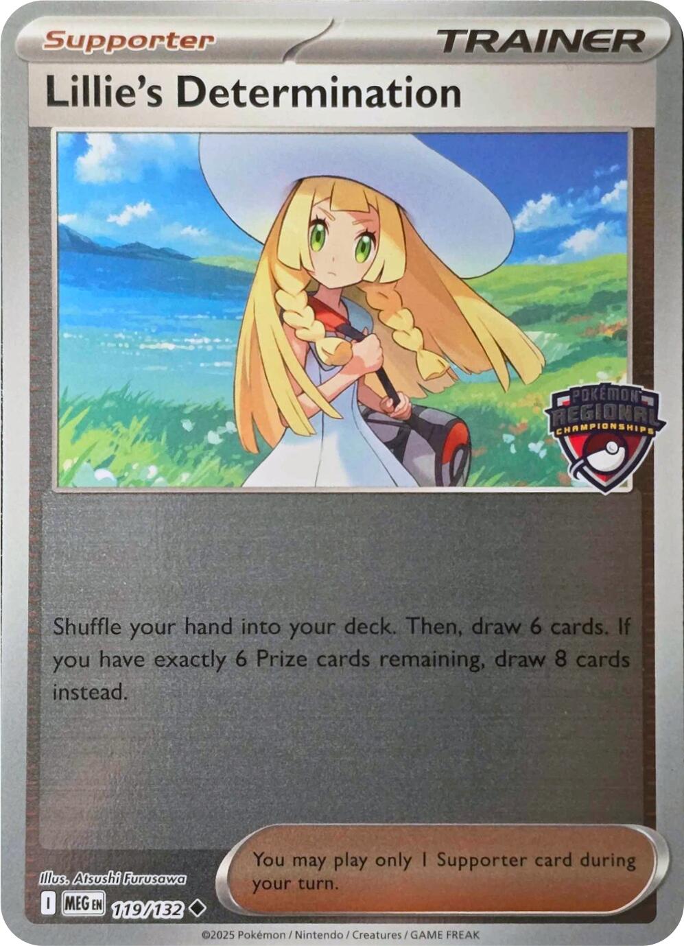 Lillie's Determination (119/132) (Regional Championships) [League & Championship Cards] | Clutch Gaming