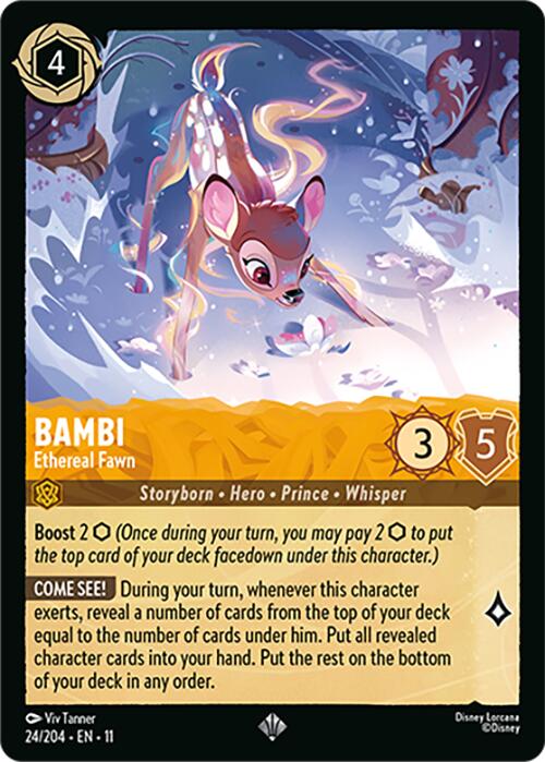 Bambi - Ethereal Fawn (24/204) [Winterspell] | Clutch Gaming