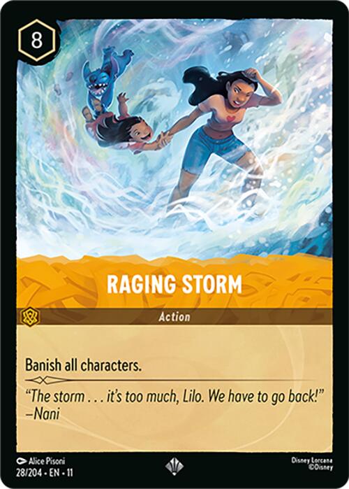 Raging Storm (28/204) [Winterspell] | Clutch Gaming