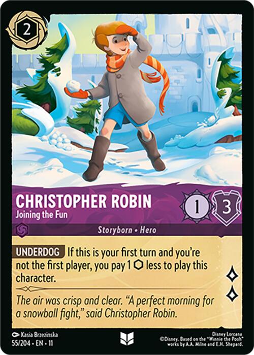 Christopher Robin - Joining the Fun (55/204) [Winterspell] | Clutch Gaming