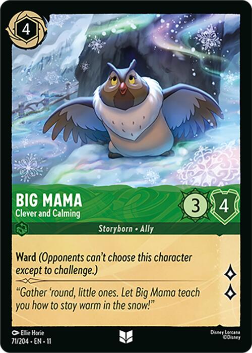 Big Mama - Clever and Calming (71/204) [Winterspell] | Clutch Gaming