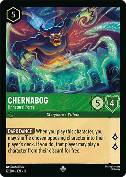Chernabog - Unnatural Force (77/204) [Winterspell] | Clutch Gaming
