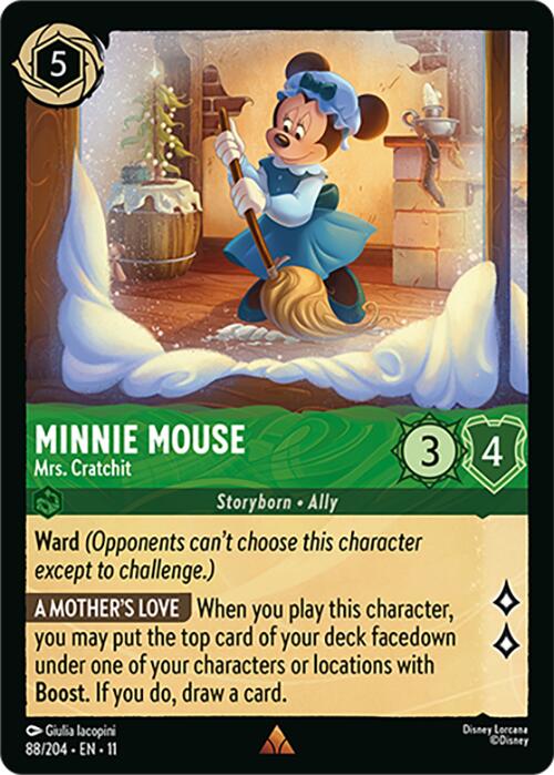 Minnie Mouse - Mrs. Cratchit (88/204) [Winterspell] | Clutch Gaming
