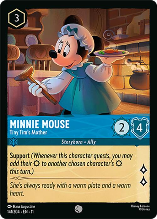 Minnie Mouse - Tiny Tim's Mother (141/204) [Winterspell] | Clutch Gaming