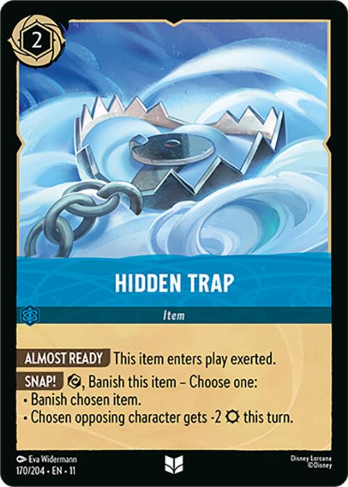 Hidden Trap (170/204) [Winterspell] | Clutch Gaming