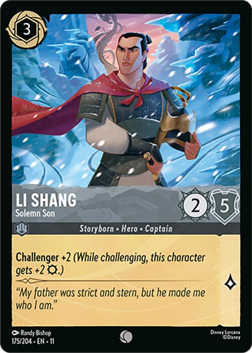 Li Shang - Solemn Son (175/204) [Winterspell] | Clutch Gaming