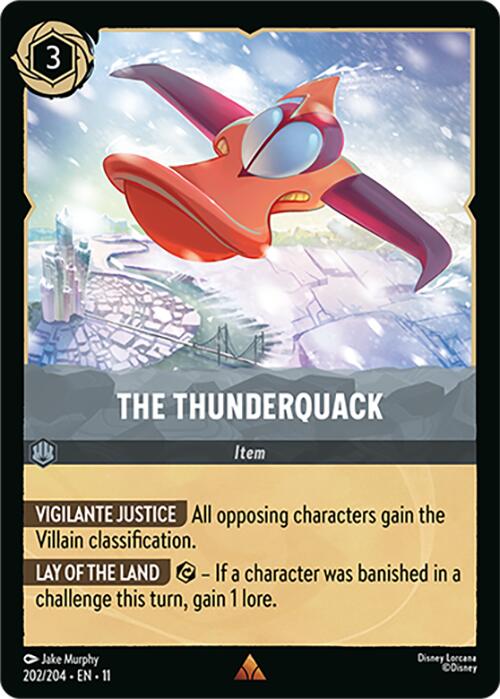 The Thunderquack (202/204) [Winterspell] | Clutch Gaming