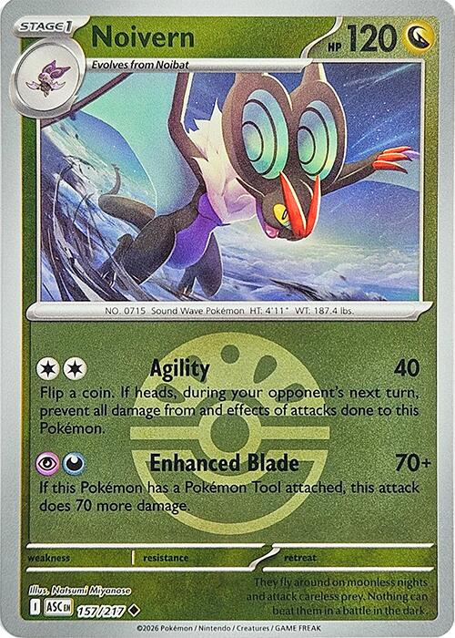 Noivern (157/217) (Friend Ball) [Mega Evolution: Ascended Heroes] | Clutch Gaming