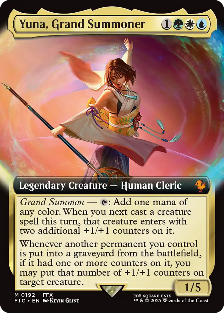Yuna, Grand Summoner (Extended Art) [FINAL FANTASY Commander] | Clutch Gaming