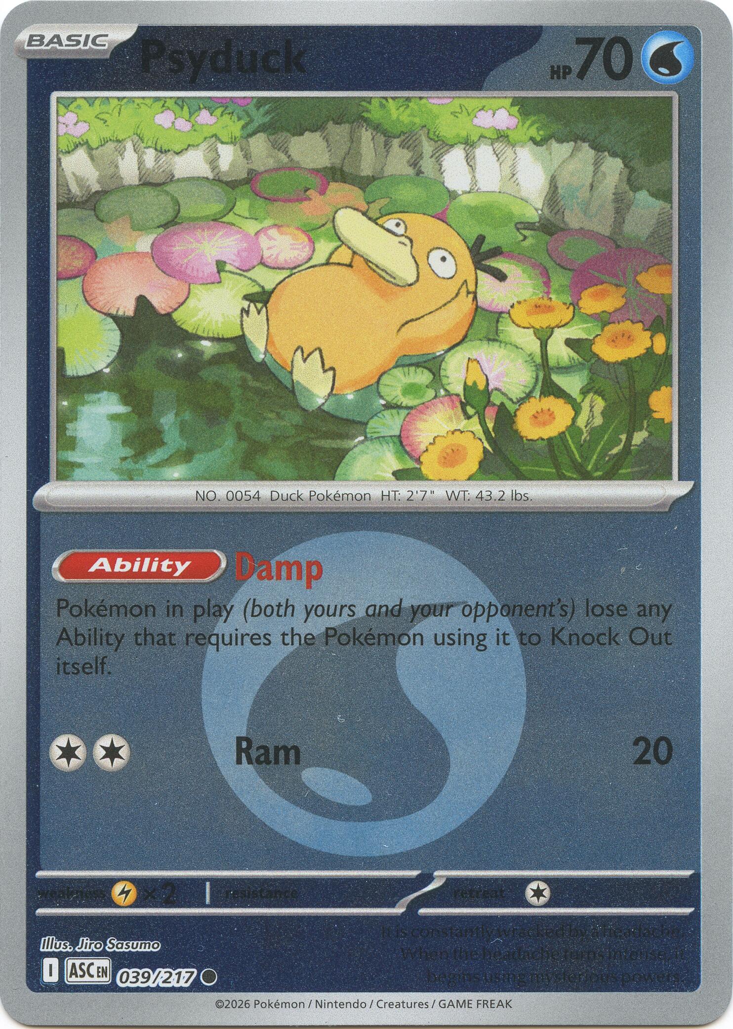 Psyduck (039/217) (Energy Symbol Pattern) [Mega Evolution: Ascended Heroes] | Clutch Gaming