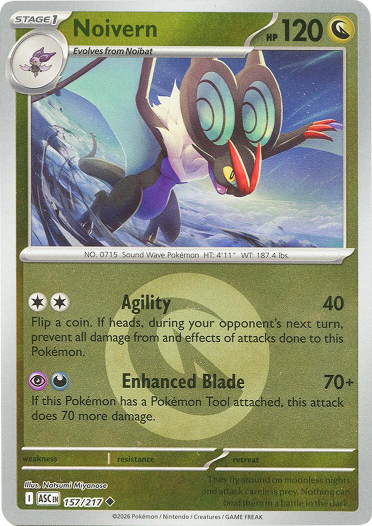 Noivern (157/217) (Energy Symbol Pattern) [Mega Evolution: Ascended Heroes] | Clutch Gaming