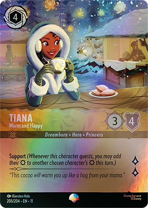Tiana - Warm and Happy (Epic) (205/204) [Winterspell] | Clutch Gaming