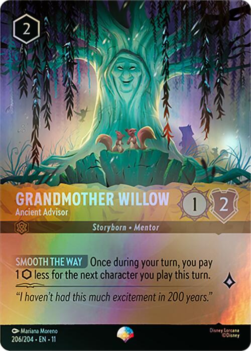 Grandmother Willow - Ancient Advisor (Epic) (206/204) [Winterspell] | Clutch Gaming