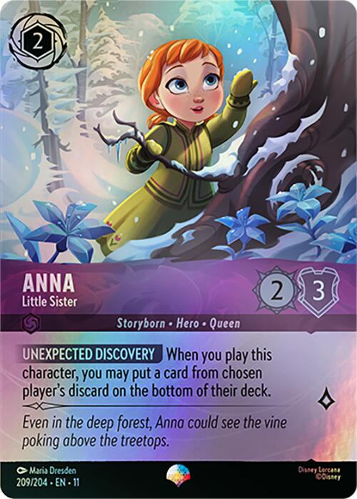 Anna - Little Sister (Epic) (209/204) [Winterspell] | Clutch Gaming
