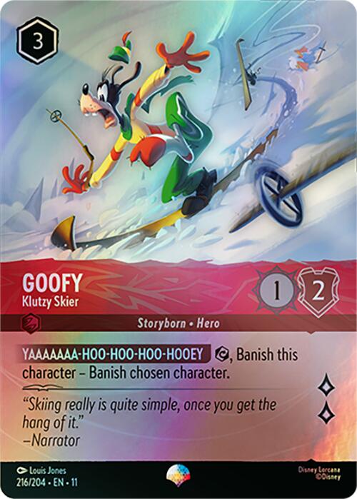 Goofy - Klutzy Skier (Epic) (216/204) [Winterspell] | Clutch Gaming
