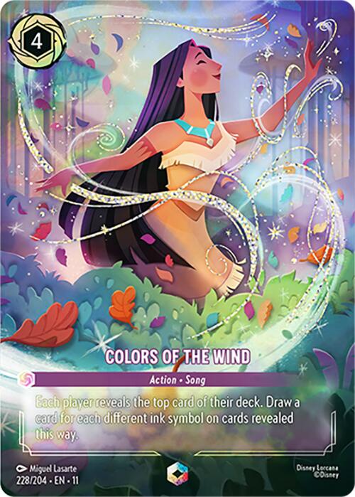 Colors of the Wind (Enchanted) (228/204) [Winterspell] | Clutch Gaming
