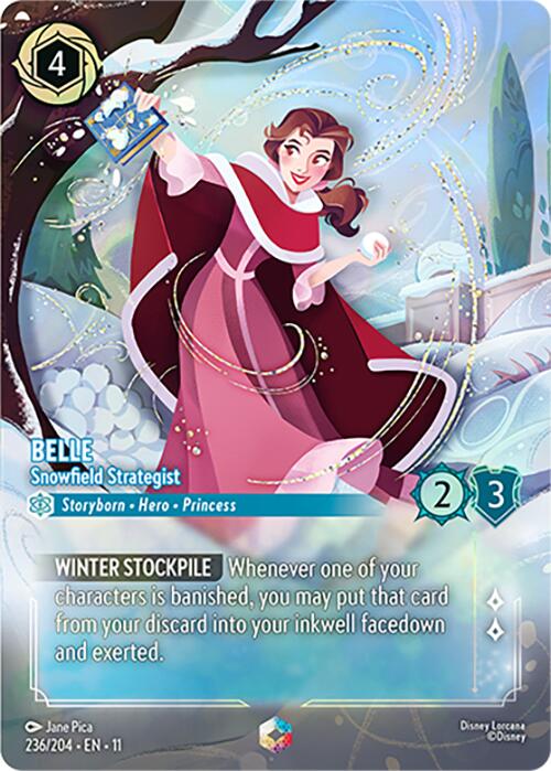 Belle - Snowfield Strategist (Enchanted) (236/204) [Winterspell] | Clutch Gaming