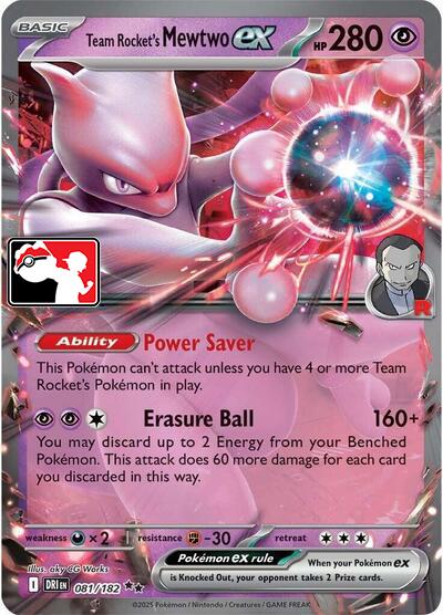 Team Rocket's Mewtwo ex (079/217) [Prize Pack Series Eight] | Clutch Gaming