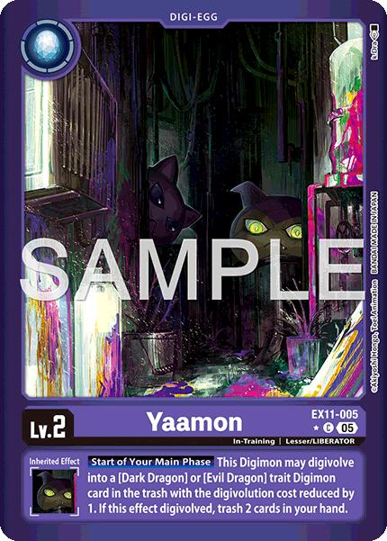 Yaamon [EX11-005] (Limited Foil) [Dawn of Liberator] | Clutch Gaming