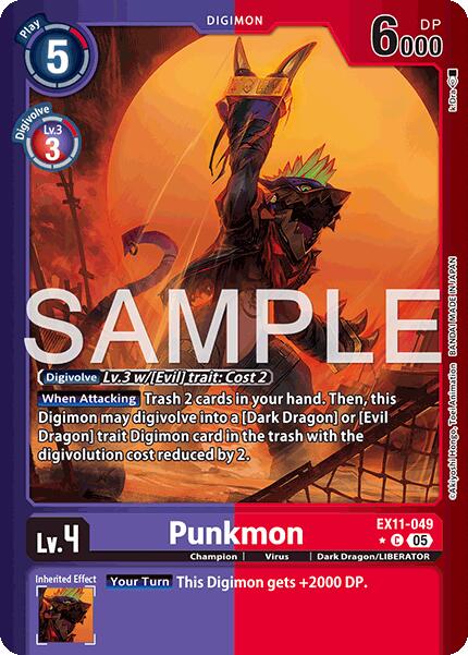 Punkmon [EX11-049] (Limited Foil) [Dawn of Liberator] | Clutch Gaming