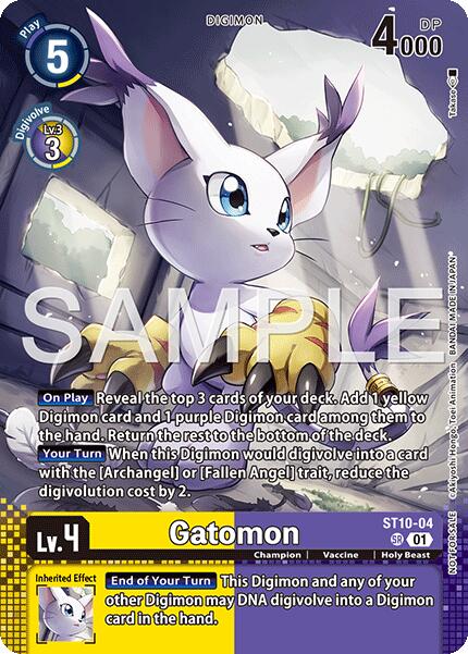 Gatomon [ST10-04] (Event Pack 9) [Starter Deck: Parallel World Tactician] | Clutch Gaming