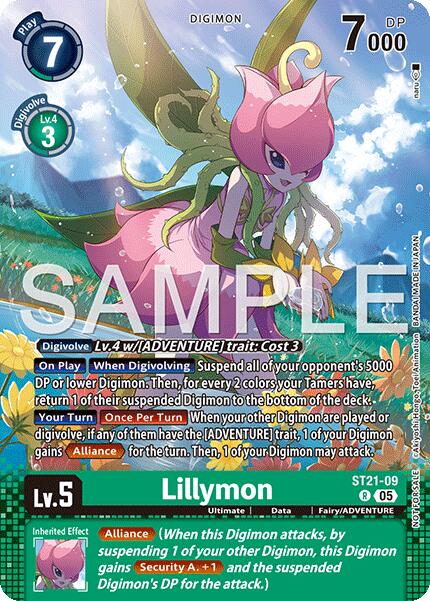 Lillymon [ST21-09] (Event Pack 9) [Starter Deck: Hero of Hope] | Clutch Gaming