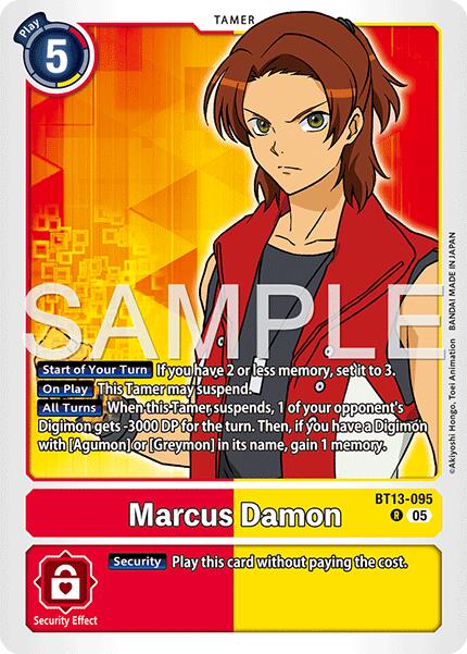 Marcus Damon [BT13-095] [Advanced Booster Digimon Generation] | Clutch Gaming