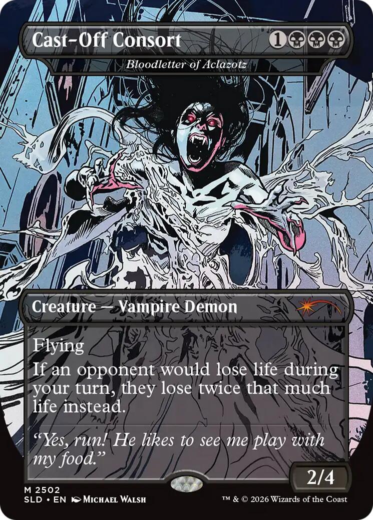 Cast-Off Consort - Bloodletter of Aclazotz [Secret Lair Drop Series] | Clutch Gaming