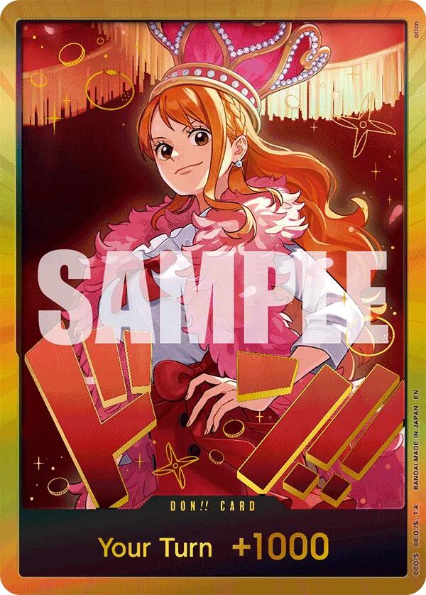 DON!! Card (Nami) (Gold) [Extra Booster: One Piece Heroines Edition] | Clutch Gaming