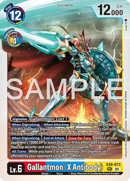 Gallantmon [EX8-073] (X Antibody) [Advanced Booster Digimon Generation] | Clutch Gaming