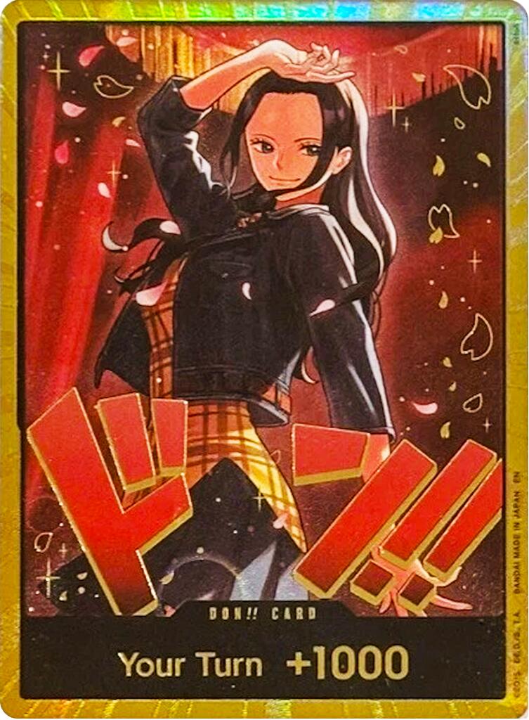 DON!! Card (Nico Robin) (Gold) [Extra Booster: One Piece Heroines Edition] | Clutch Gaming
