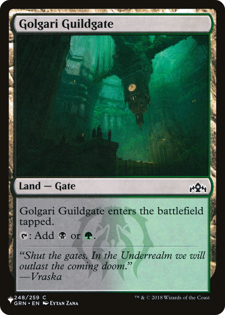 Golgari Guildgate [The List] | Clutch Gaming