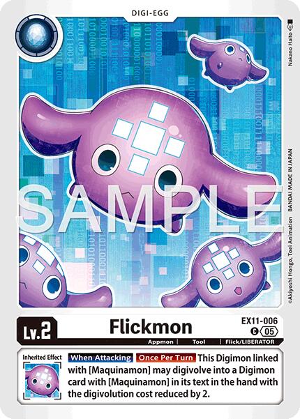 Flickmon [EX-11-006] [Dawn of Liberator] | Clutch Gaming