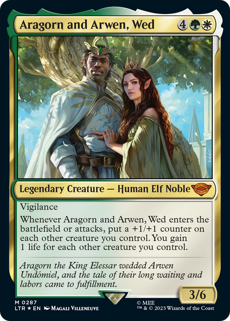 Aragorn and Arwen, Wed [The Lord of the Rings: Tales of Middle-Earth] | Clutch Gaming