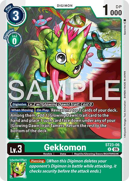Gekkomon [ST23-06] [Starter Deck: Beatbreak] | Clutch Gaming